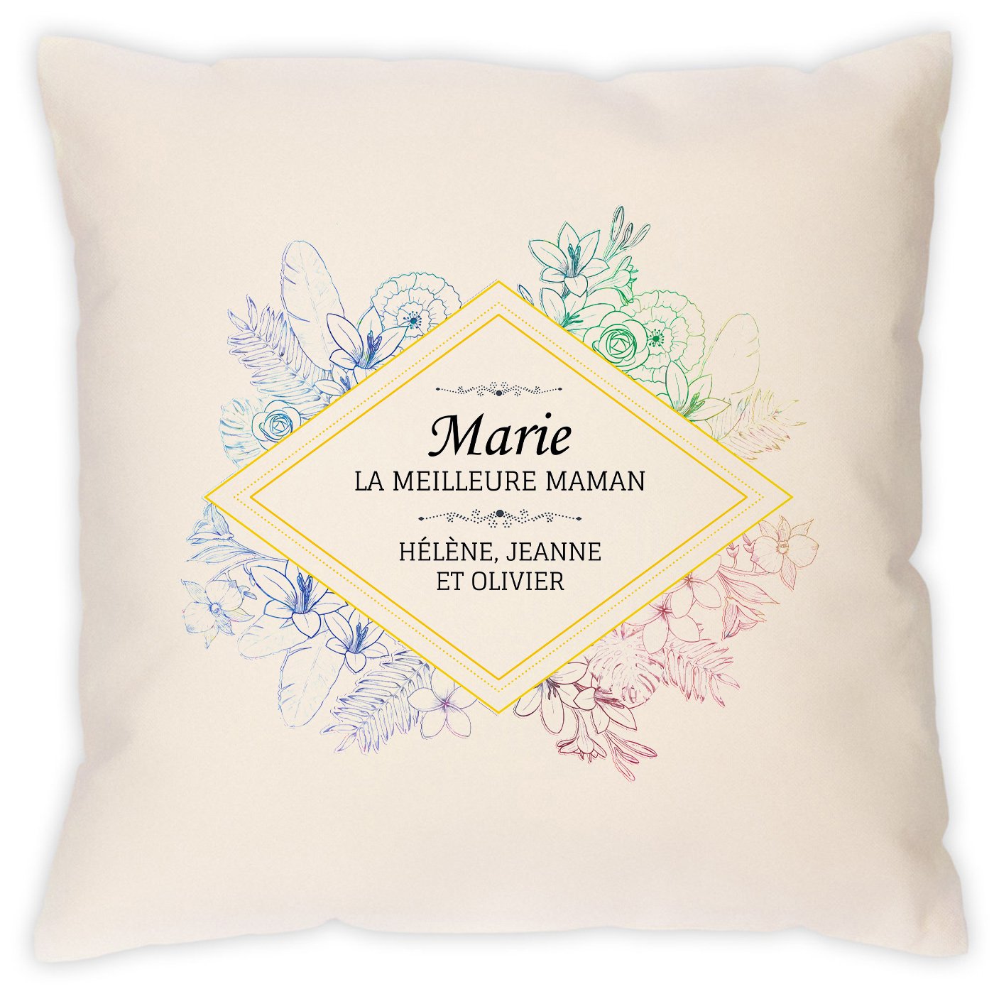 Cusén Personalizado para el Cumpleaños de Mamá Murrano
