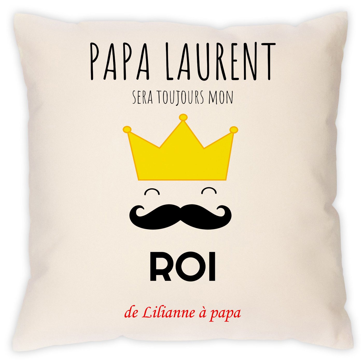 Cojín Personalizado para el Día del Padre Murrano