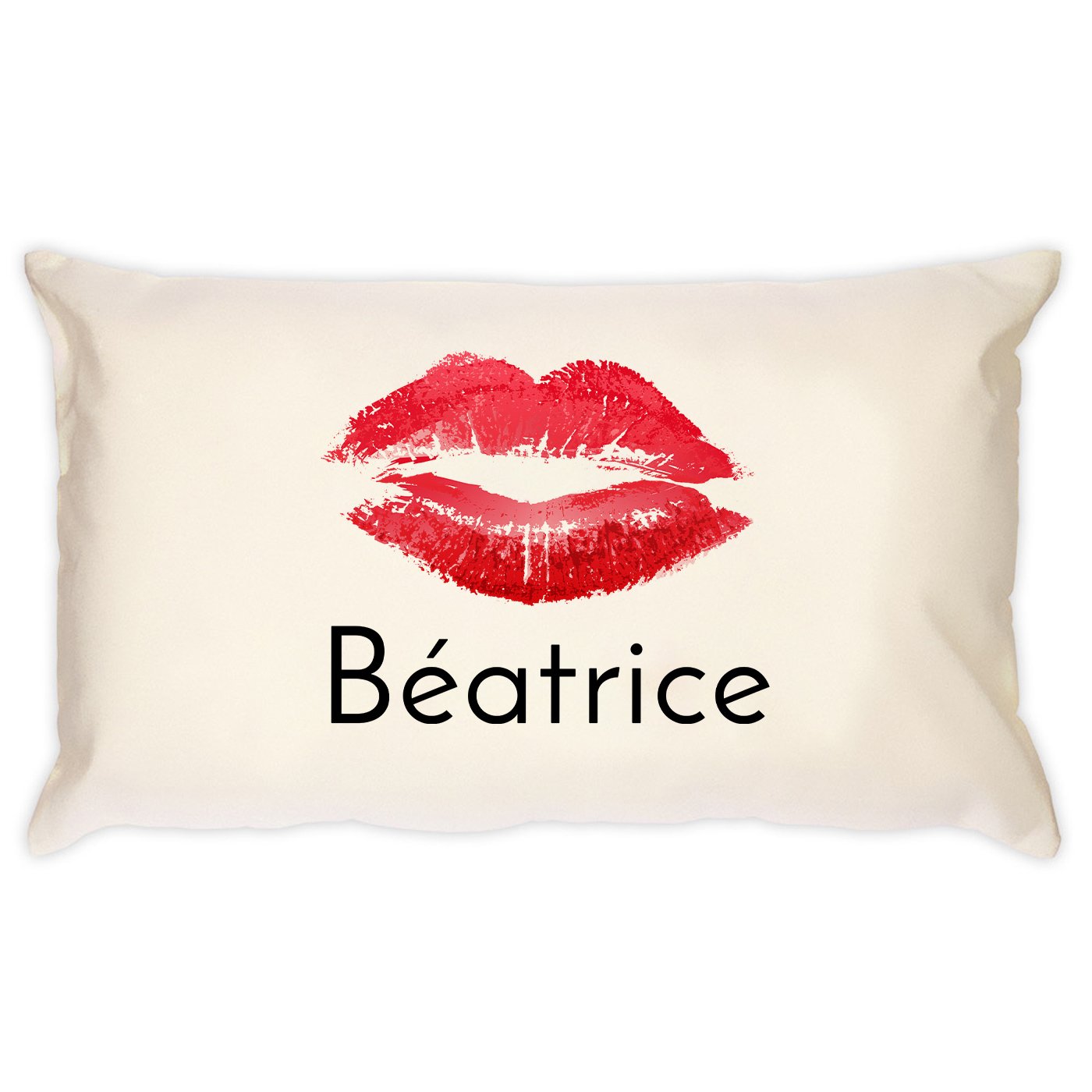 Almohada de algodón Murrano con impresión para el Día de San Valentín para una novia