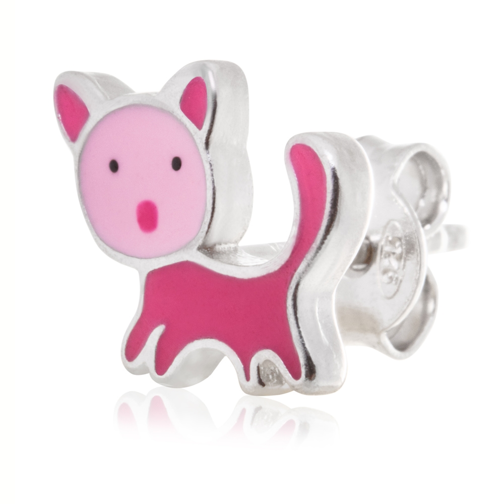 Aretes de plata esterlina 925 Murrano para nieta