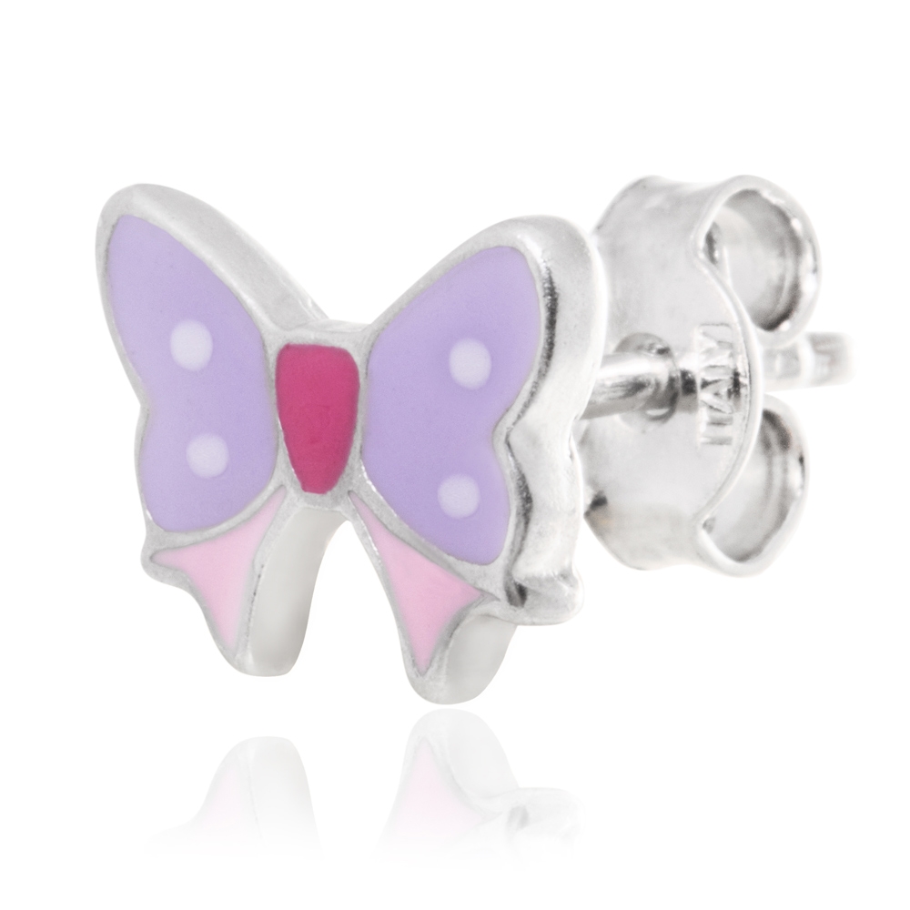 Pendientes de plata esterlina 925 (milésimas) para sobrina