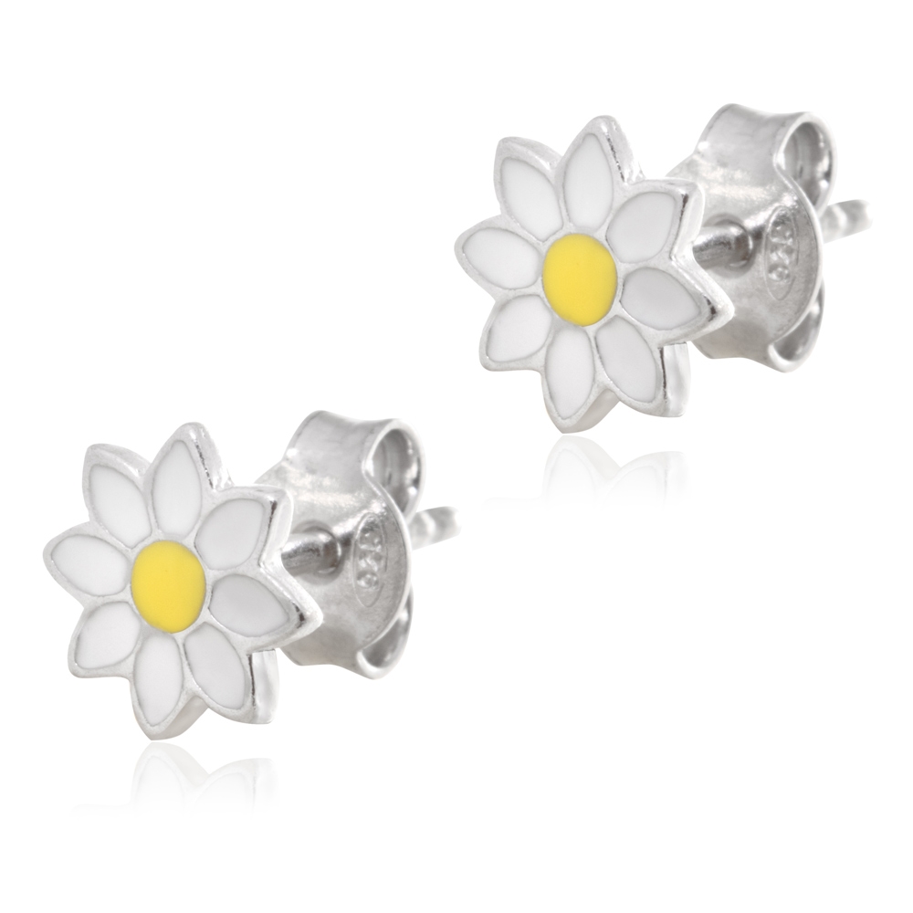 Aretes de plata esterlina 925 Murrano para ahijada