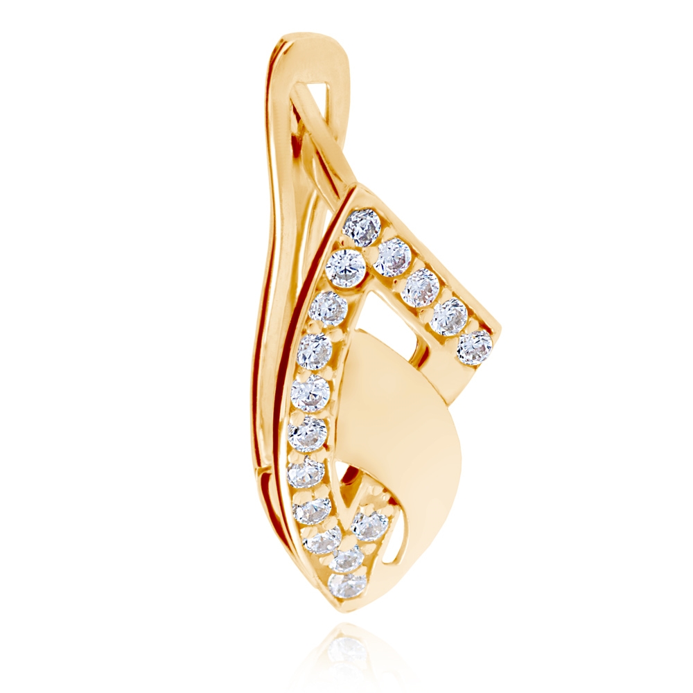 Aretes de oro de 8 quilates Murrano para esposa