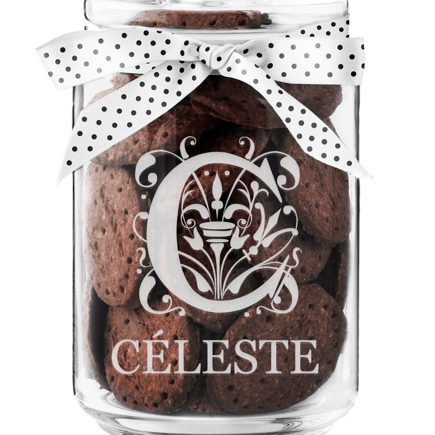 Murrano Customized Cookie Jar for Godmother