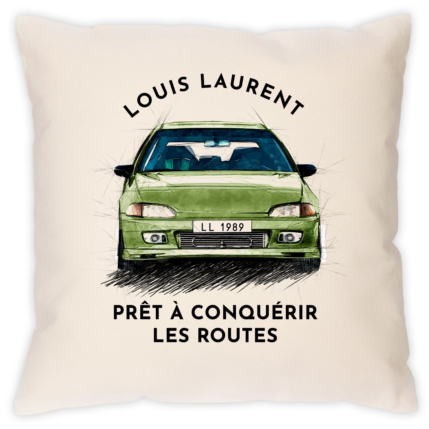Almohada Murrano para amante de los autos