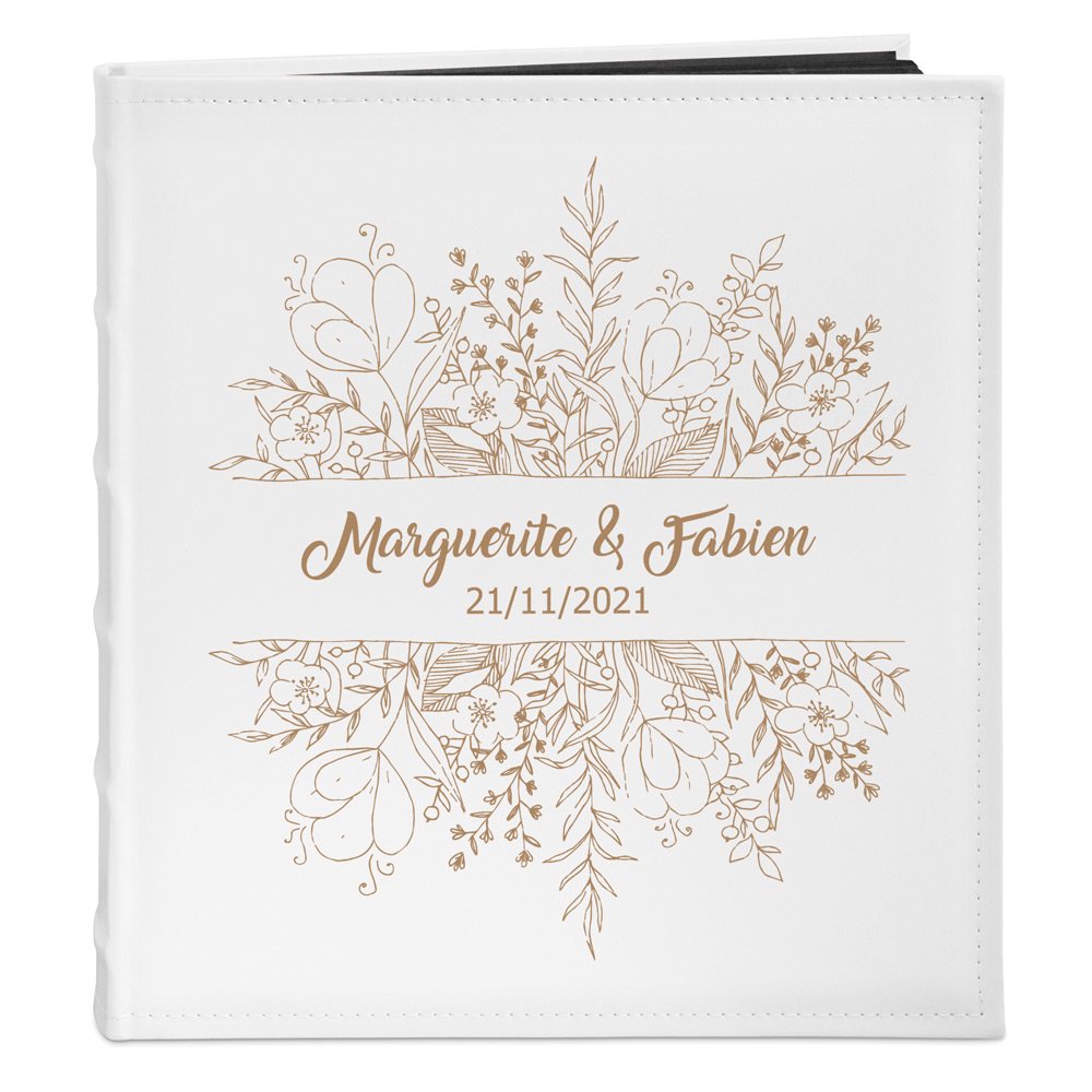 Personalized Photo Album for Couple - Wedding Anniversary Gift