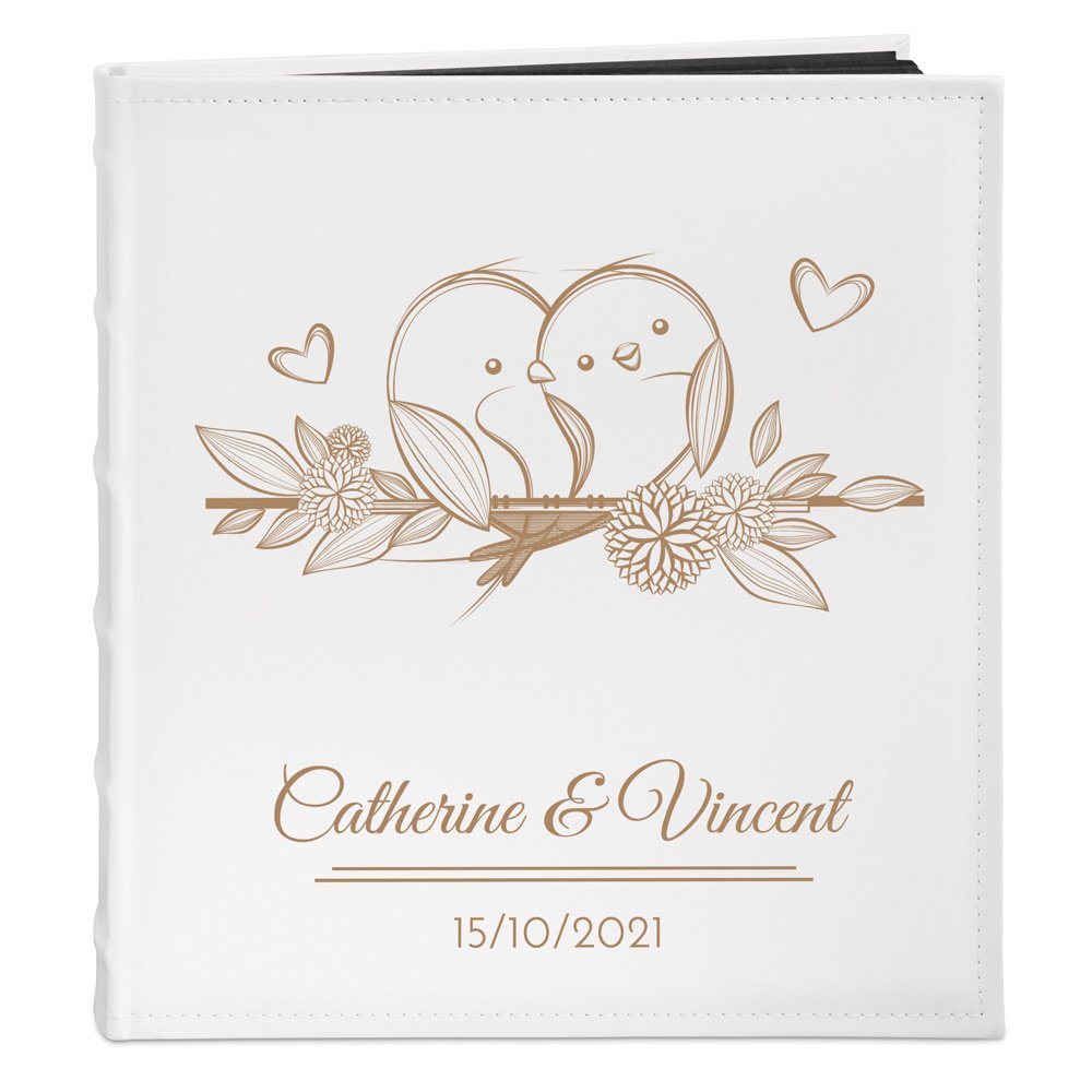 Personalized Photo Album for a Couple - Engagement Gift