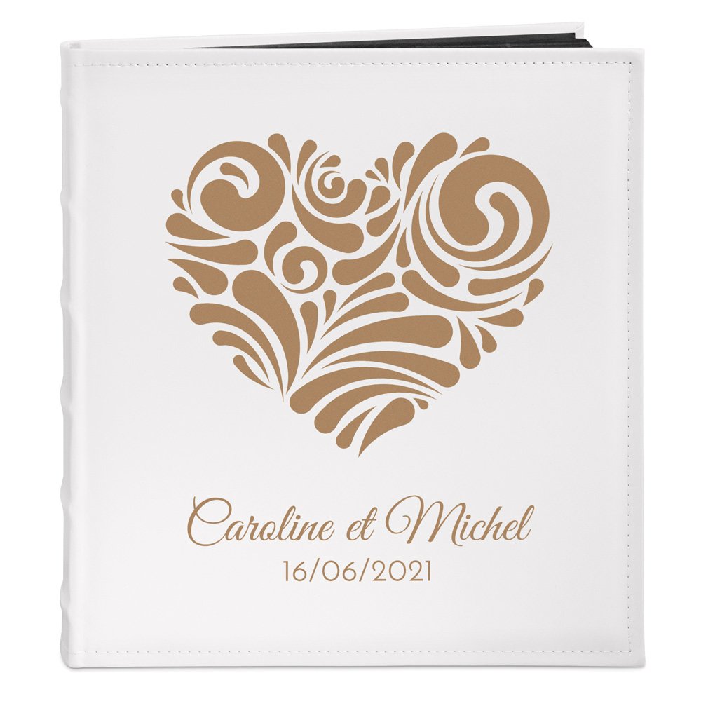 Murrano Personalized Photo Album for Friends Engaged