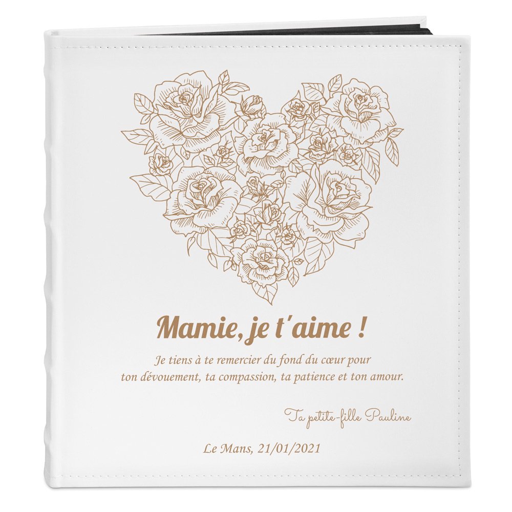 Murrano Personalized Photo Album for Grandmothers