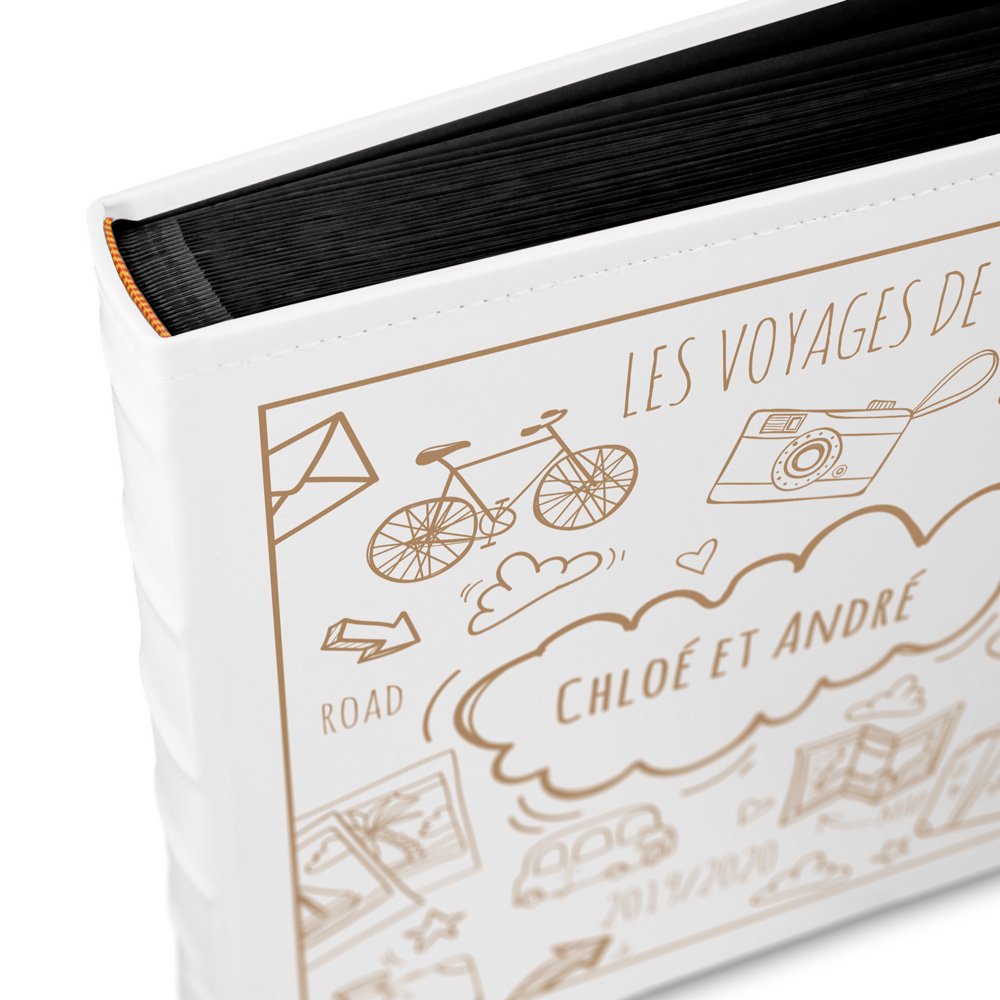 Personalized Photo Album for Travel-Loving Couples