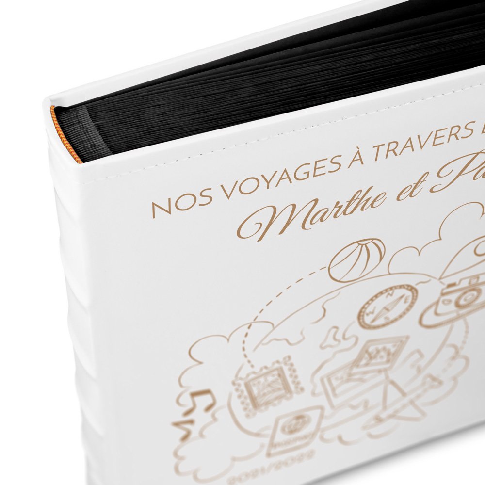 Murrano Personalized Photo Album for Him and Her