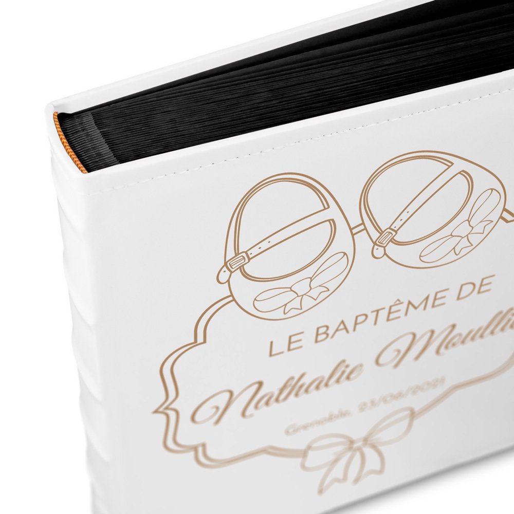 Murrano Personalized Photo Album for Granddaughter's Baptism