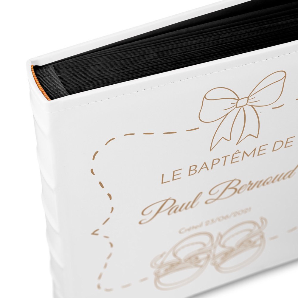 Personalized Photo Album for Godchild's Baptism