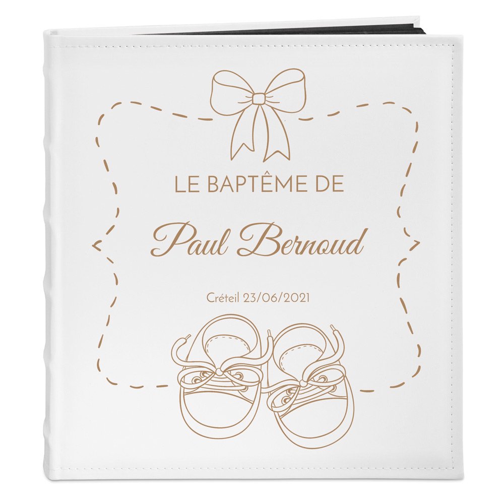 Personalized Photo Album for Godchild's Baptism