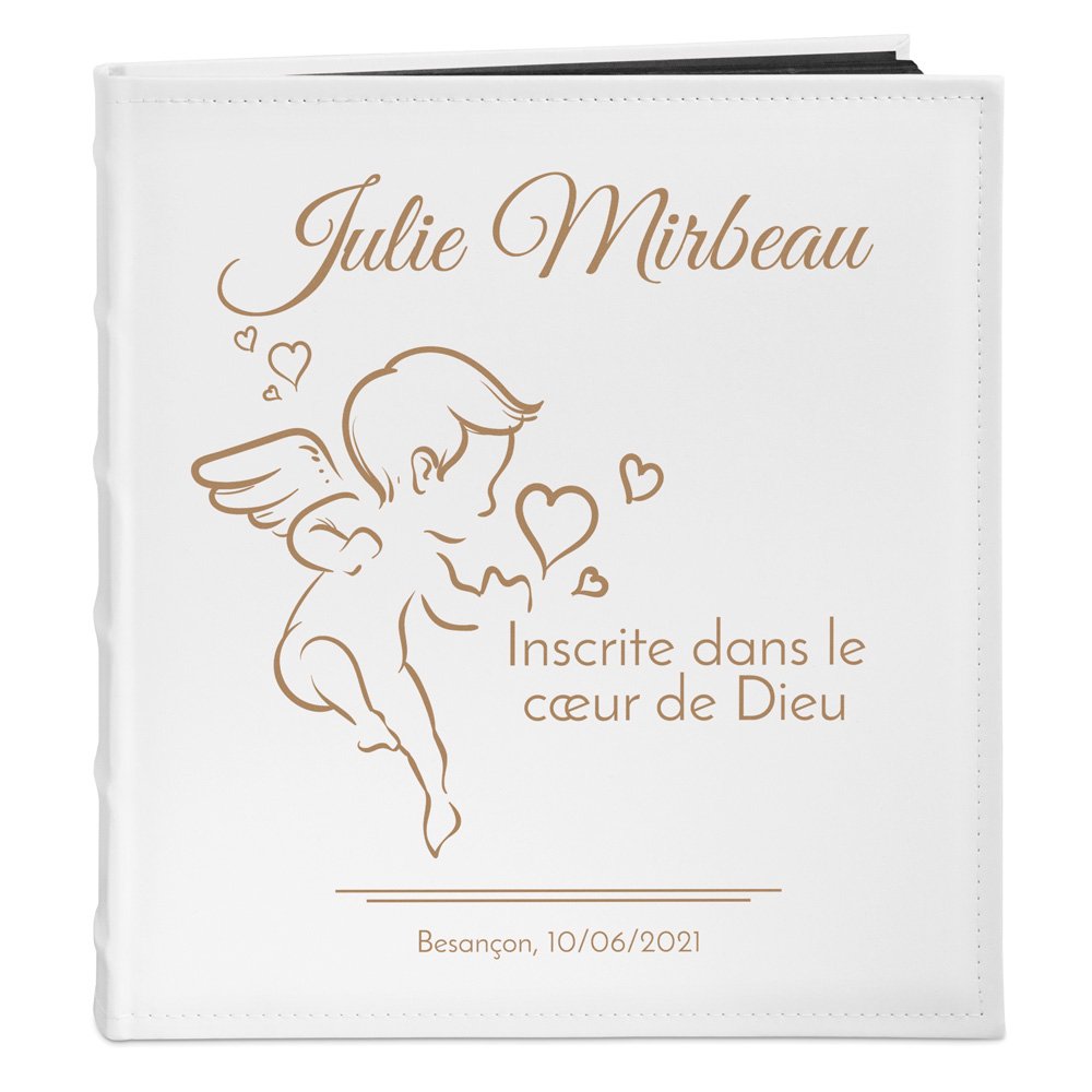 Murrano Customized Photo Album for Goddaughter's Baptism