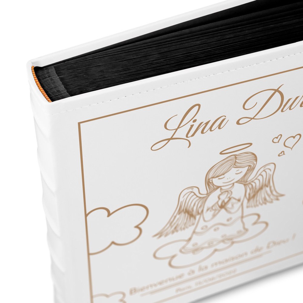 Murrano Custom Photo Album for Goddaughter's Baptism
