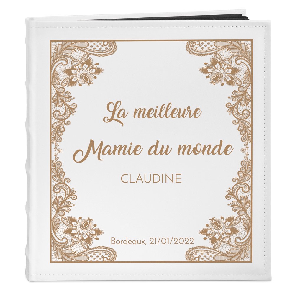 Murrano Personalized Photo Album for Grandmother's Day
