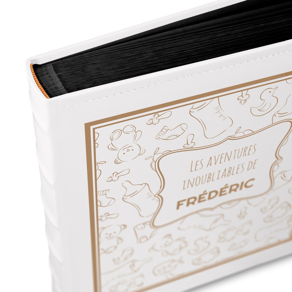 Murrano Personalized Photo Album for Godchild's Birth