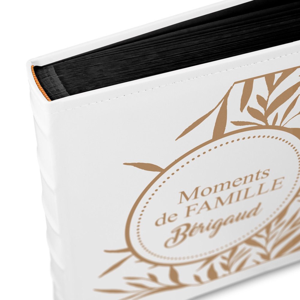 Murrano Personalized Photo Album for Friends Wedding