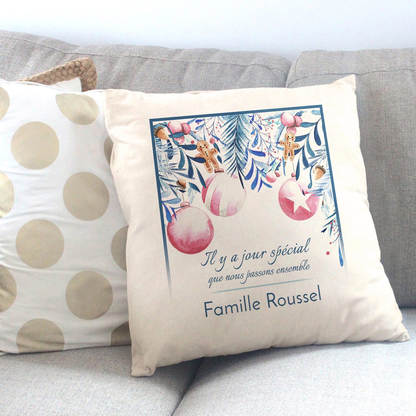 Murrano Custom Cushion for Friends for Christmas