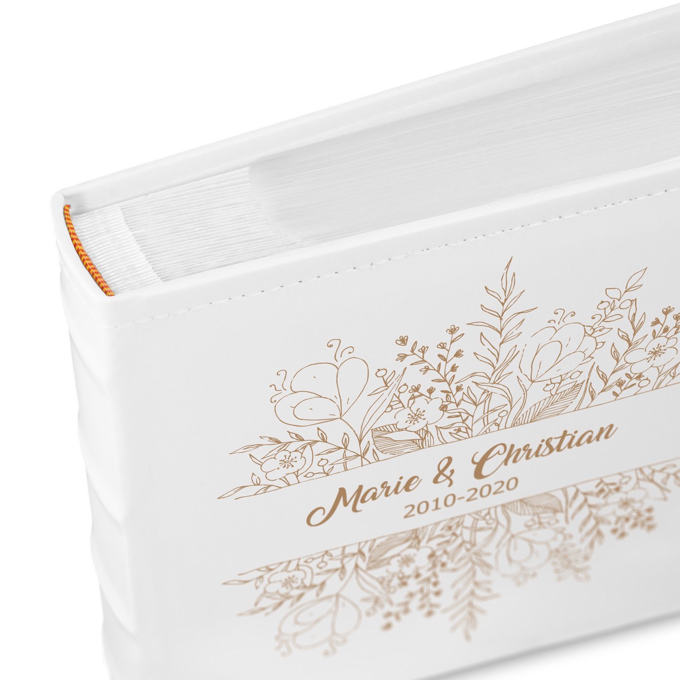 Murrano Memory Album - Customizable Photo Book for Weddings and Moving In