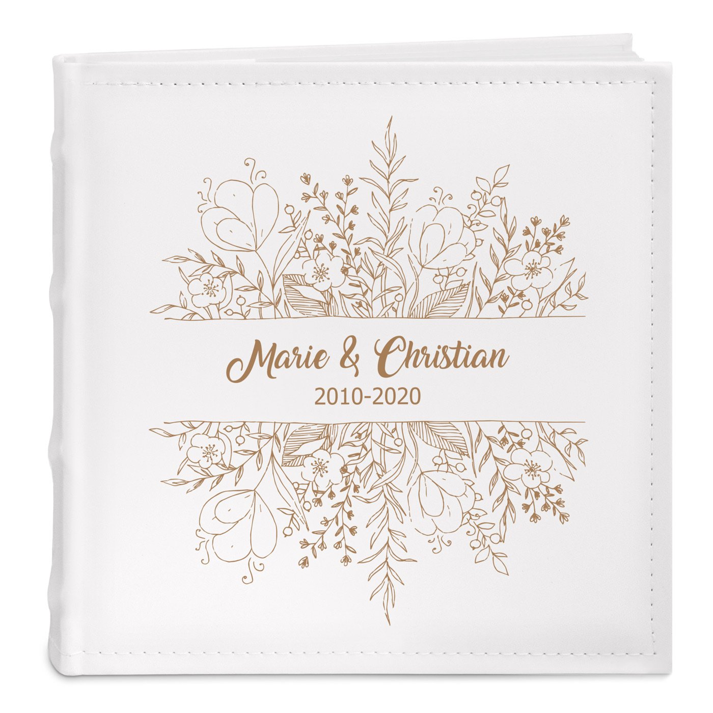 Murrano Memory Album - Customizable Photo Book for Weddings and Moving In