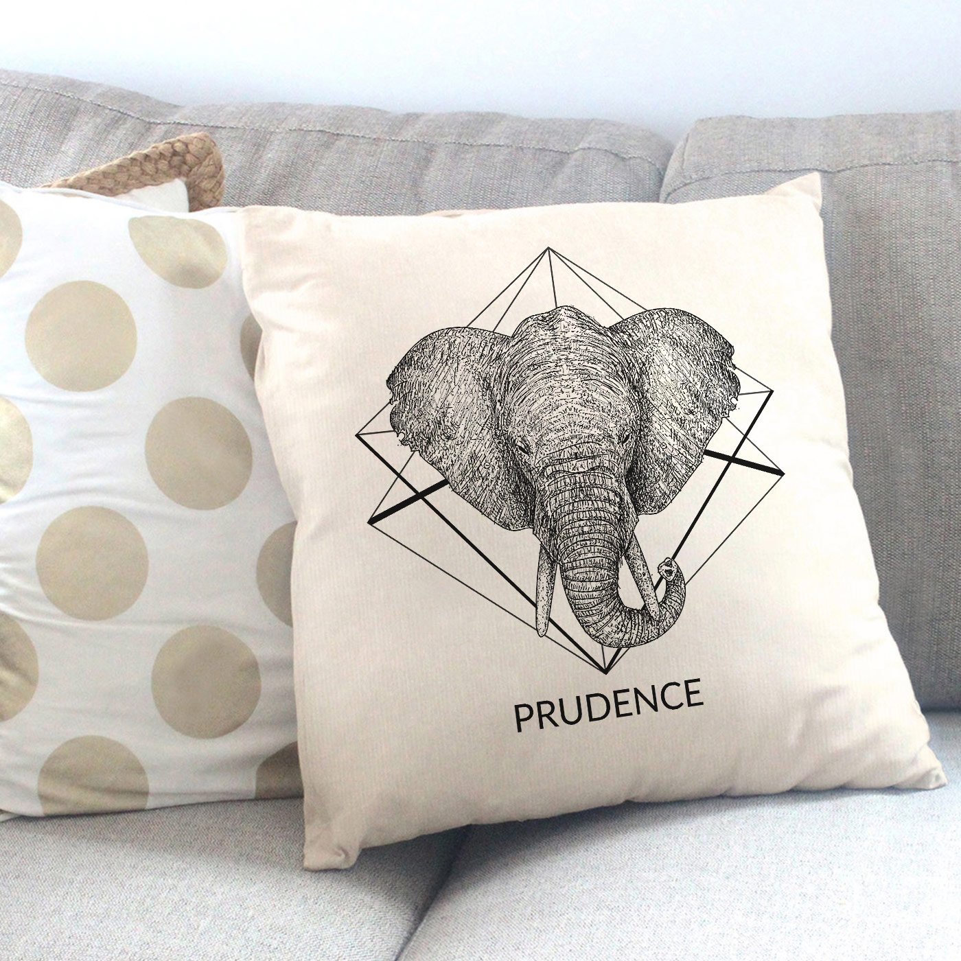 Almohada Personalizada de Murrano para el Cumpleaños de un Primo