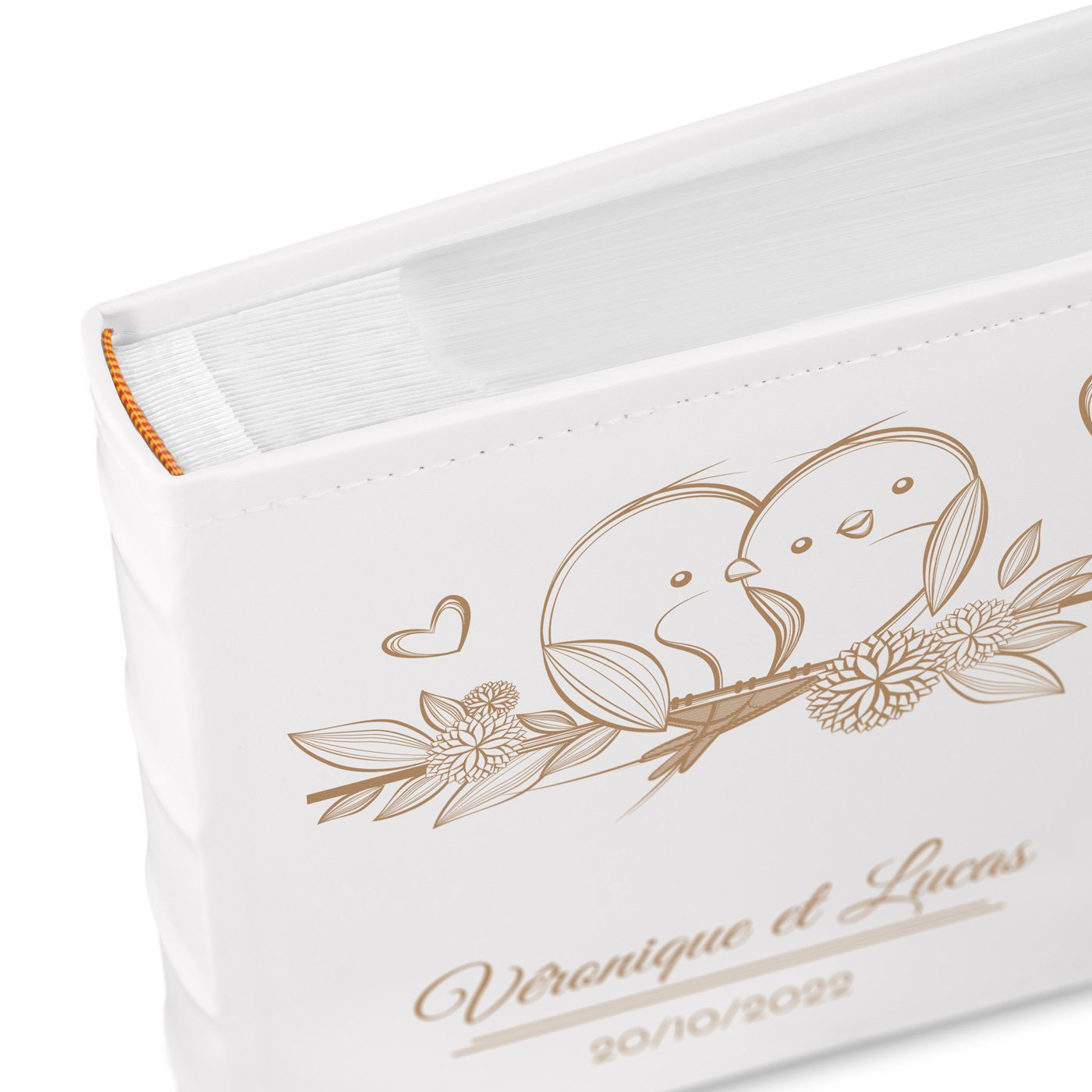 Murrano Memory Album - Custom Print for an Indivisible Couple