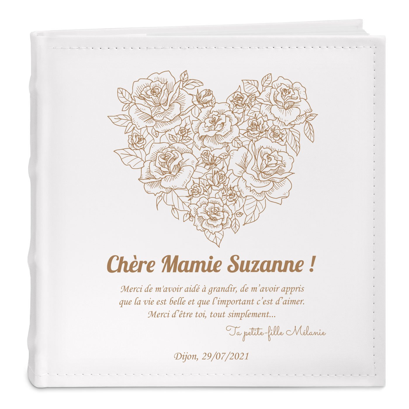 Murrano Photo Album - Grandparent Wedding Thank You