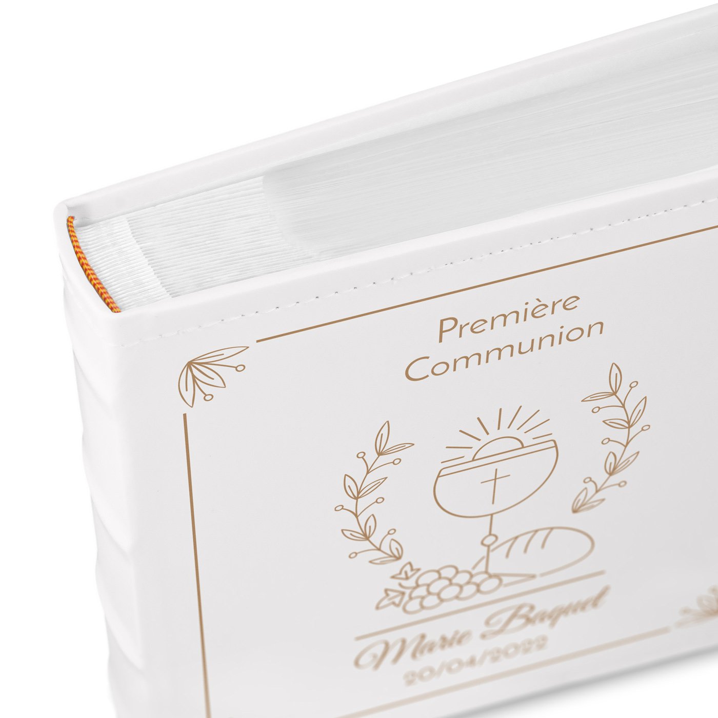 Murrano Personalized Photo Album for Girl's First Communion