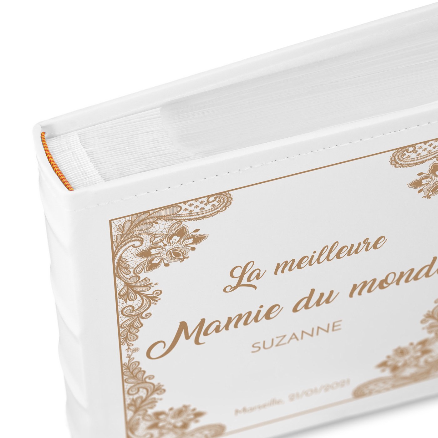 Murrano Photo Album with Slip-In Pages for Grandmother's Day