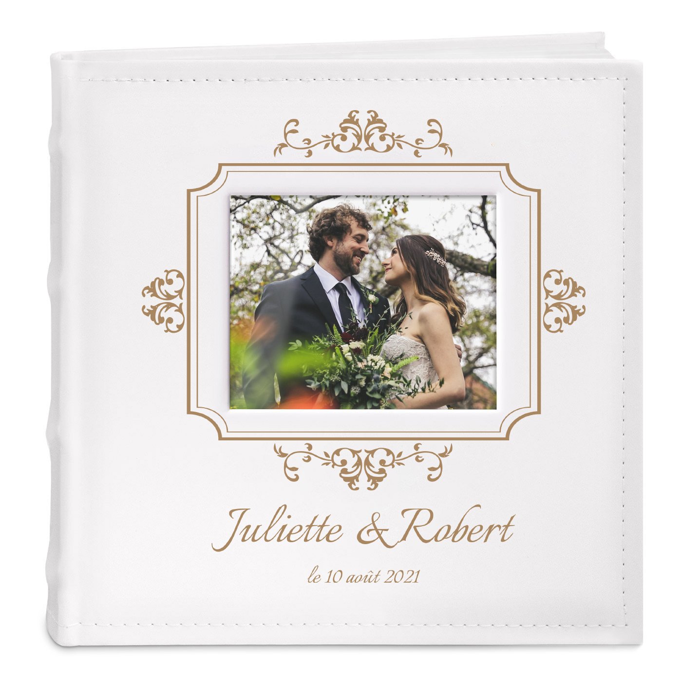 Murrano Photo Album with Pocket Pages for Couple, Wedding, Anniversary