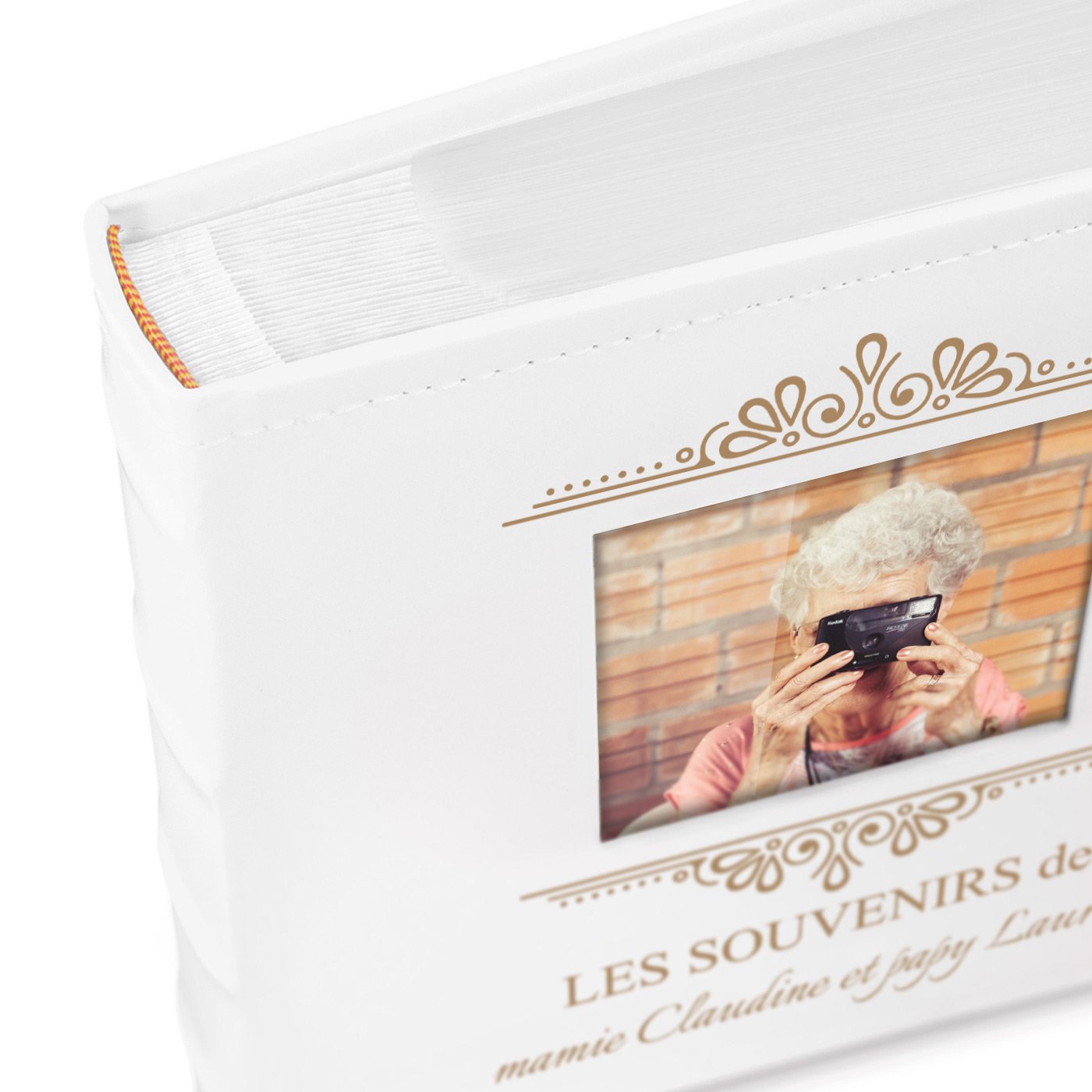 Murrano Photo Album with Pocket Pages for Grandparents