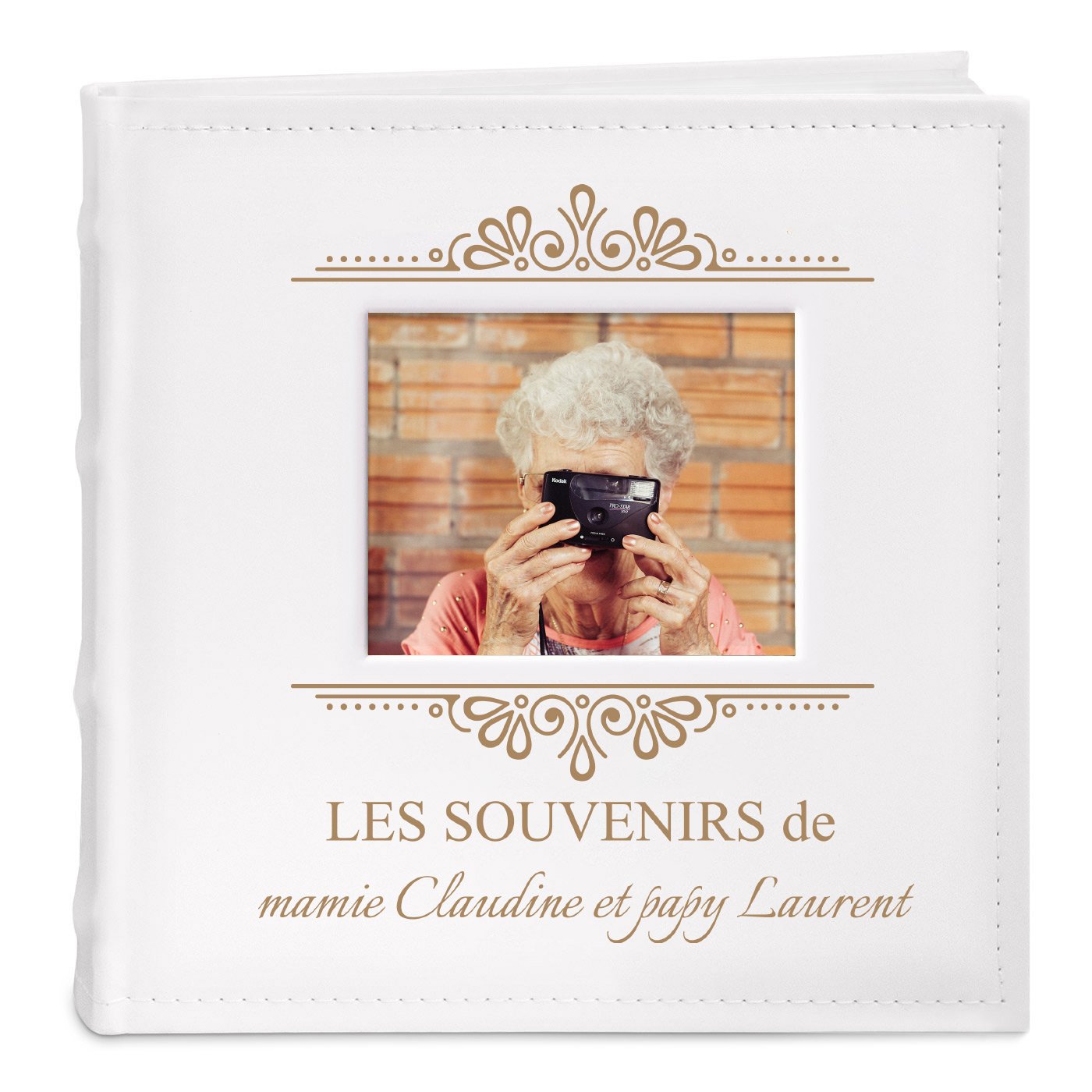 Murrano Photo Album with Pocket Pages for Grandparents