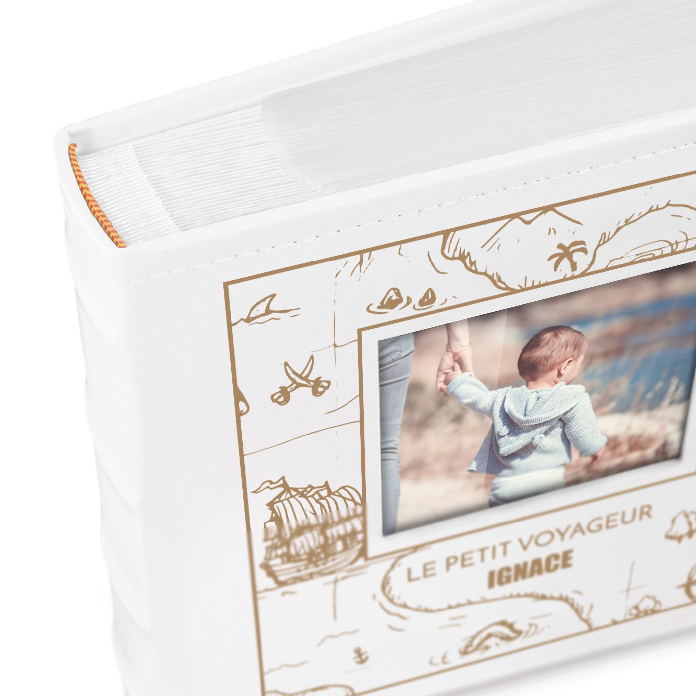 Murrano Photo Album with Pocket Pages for Boy's Birthday