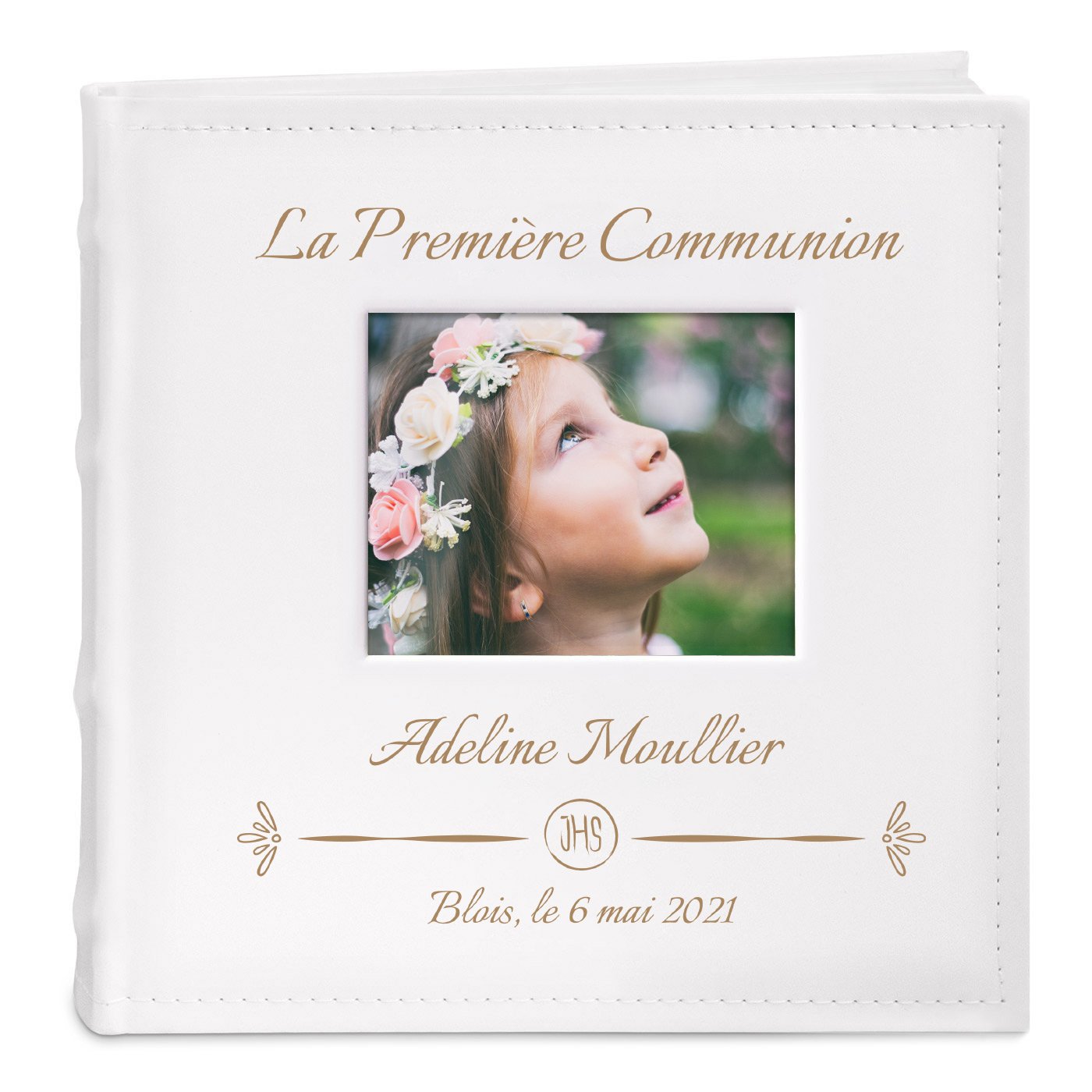 Murrano Communion Photo Album with Pocket Pages