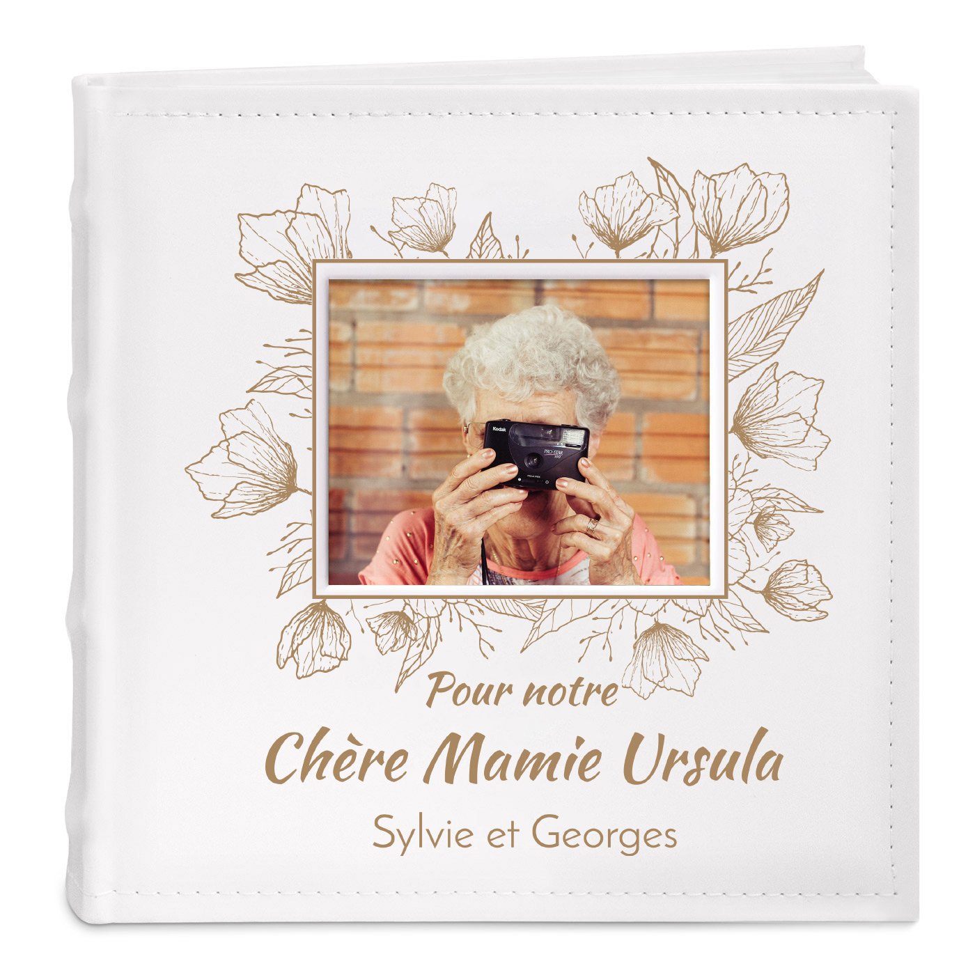 Murrano Photo Album with Pocket Pages for Grandma's Anniversary