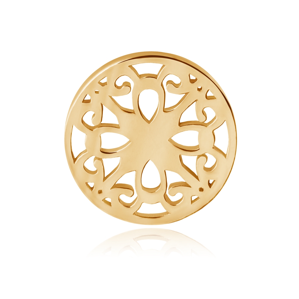 Aretes de oro de 8 quilates de Murrano para mujer