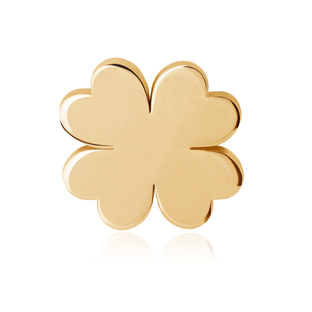 Aretes de oro de 8 quilates Murrano para niña