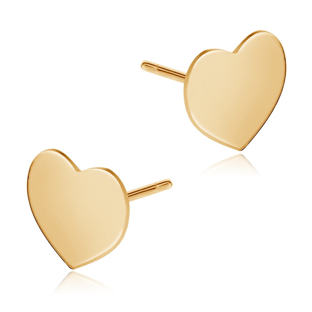 Aretes de oro de 8 quilates Murrano para una novia