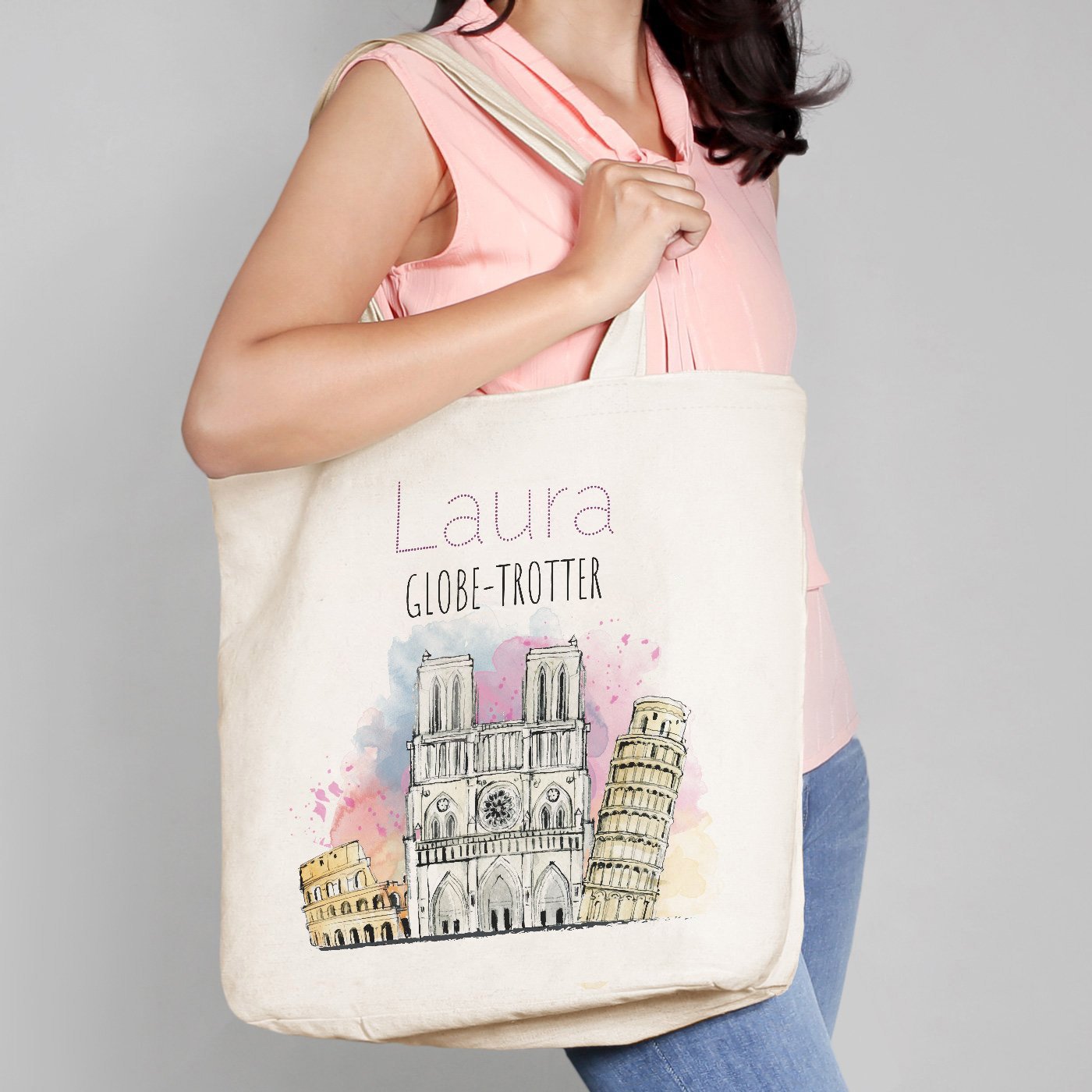 Murrano Women's Personalized Tote Bag