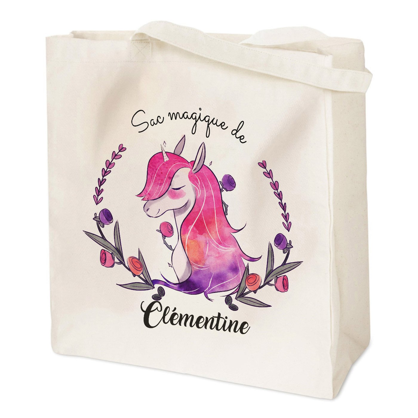Bolso de mano personalizado Murrano para hija/nieta/padrina