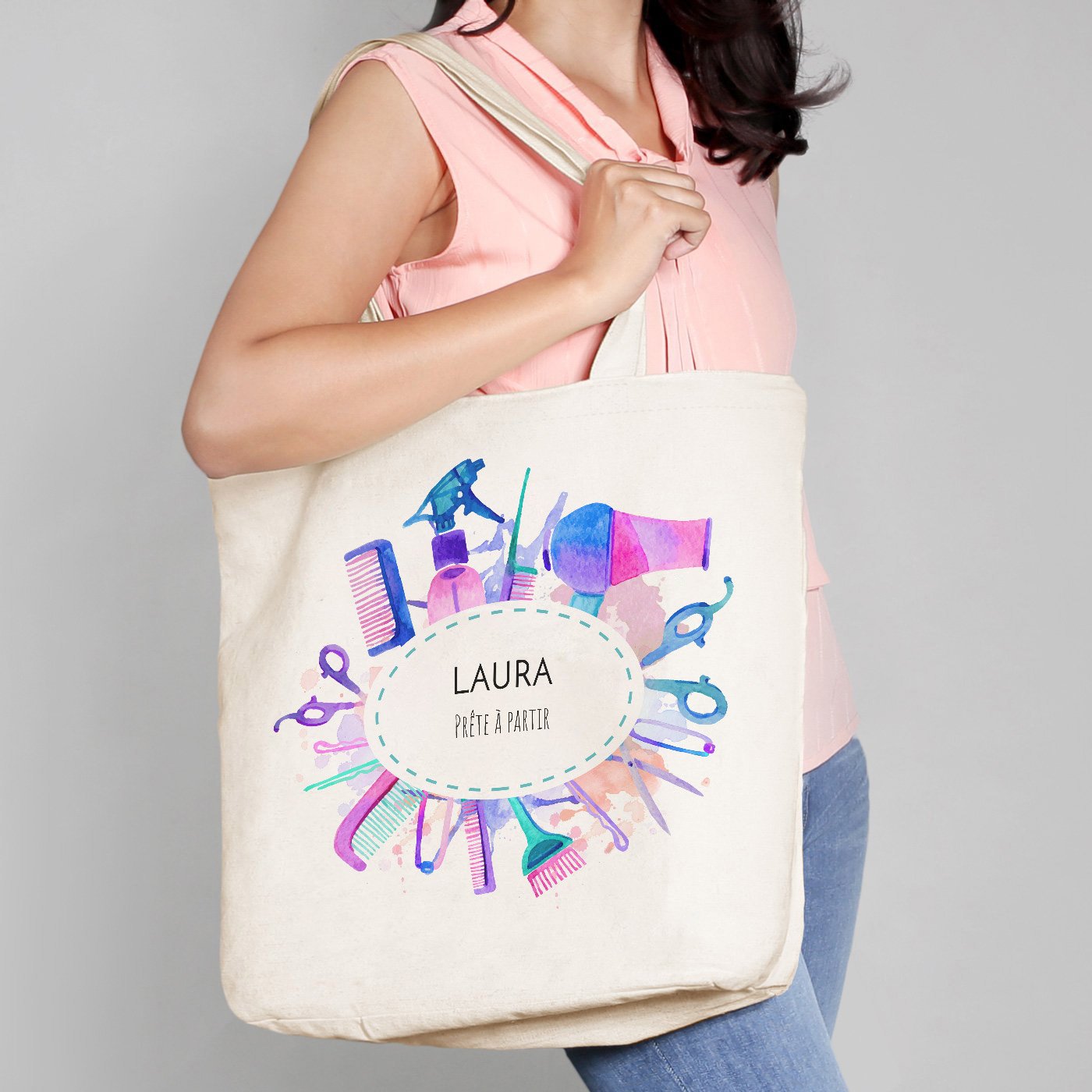 Sac de transport personnalisé Murrano pour coiffeuse