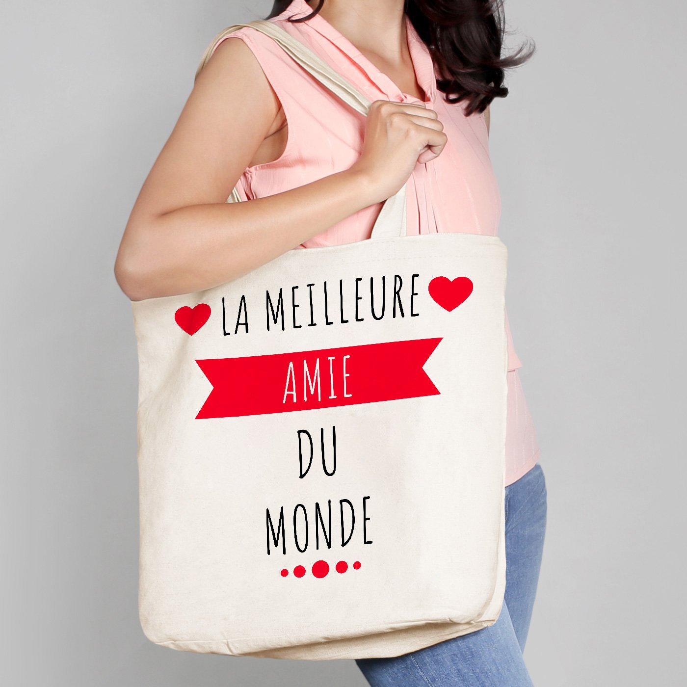 Sac tote personnalisé Murrano pour la Saint-Valentin