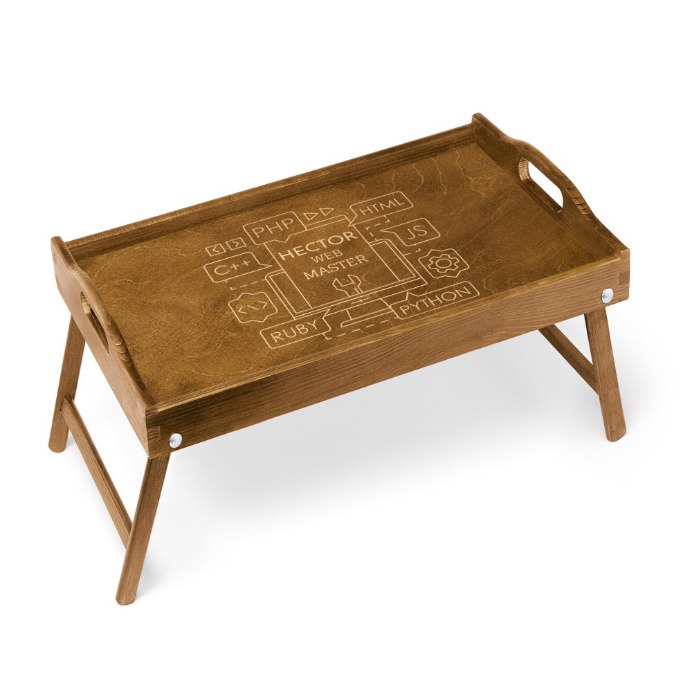 Plato de cama personalizado para el cumpleaños de un colega