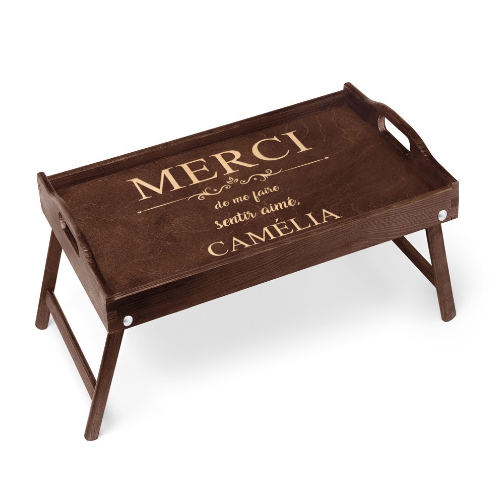 Plato de cama personalizado Murrano para el Día de San Valentín