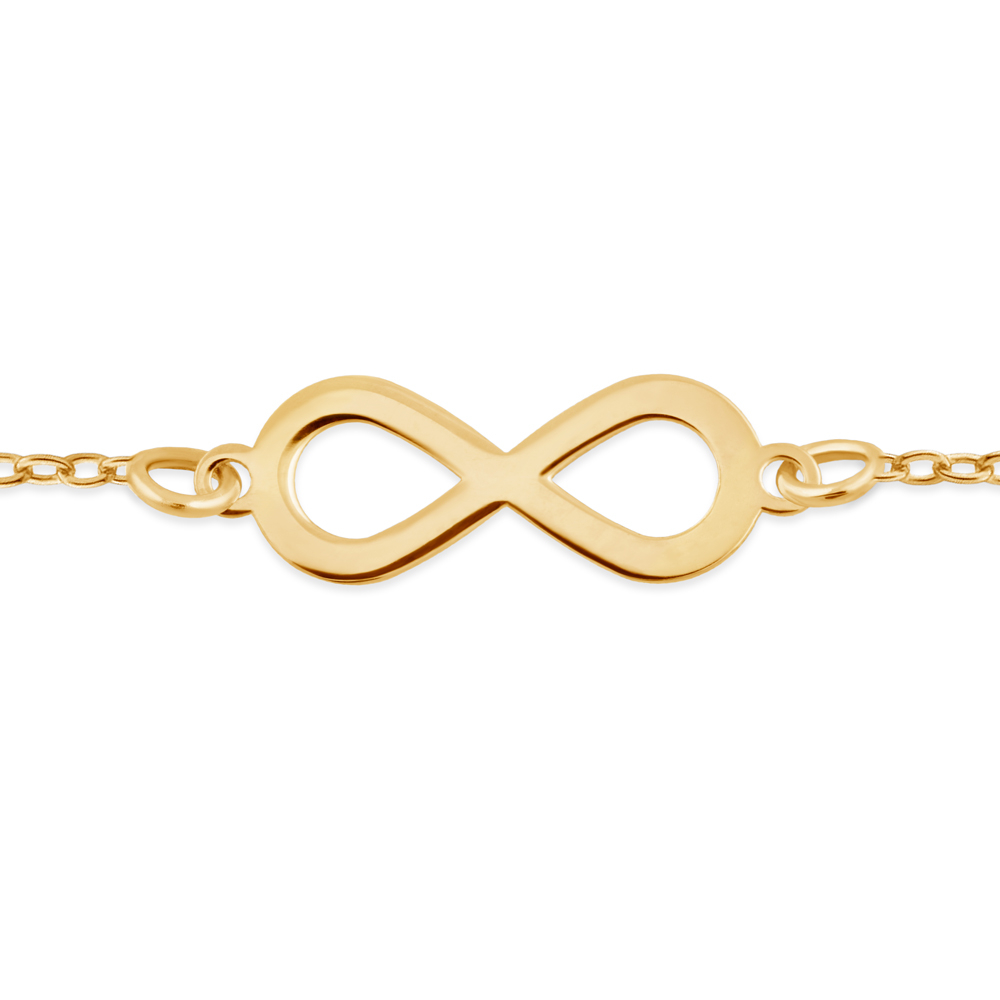 Pulseras de oro de 14 quilates con grabado para mujer por Murrano