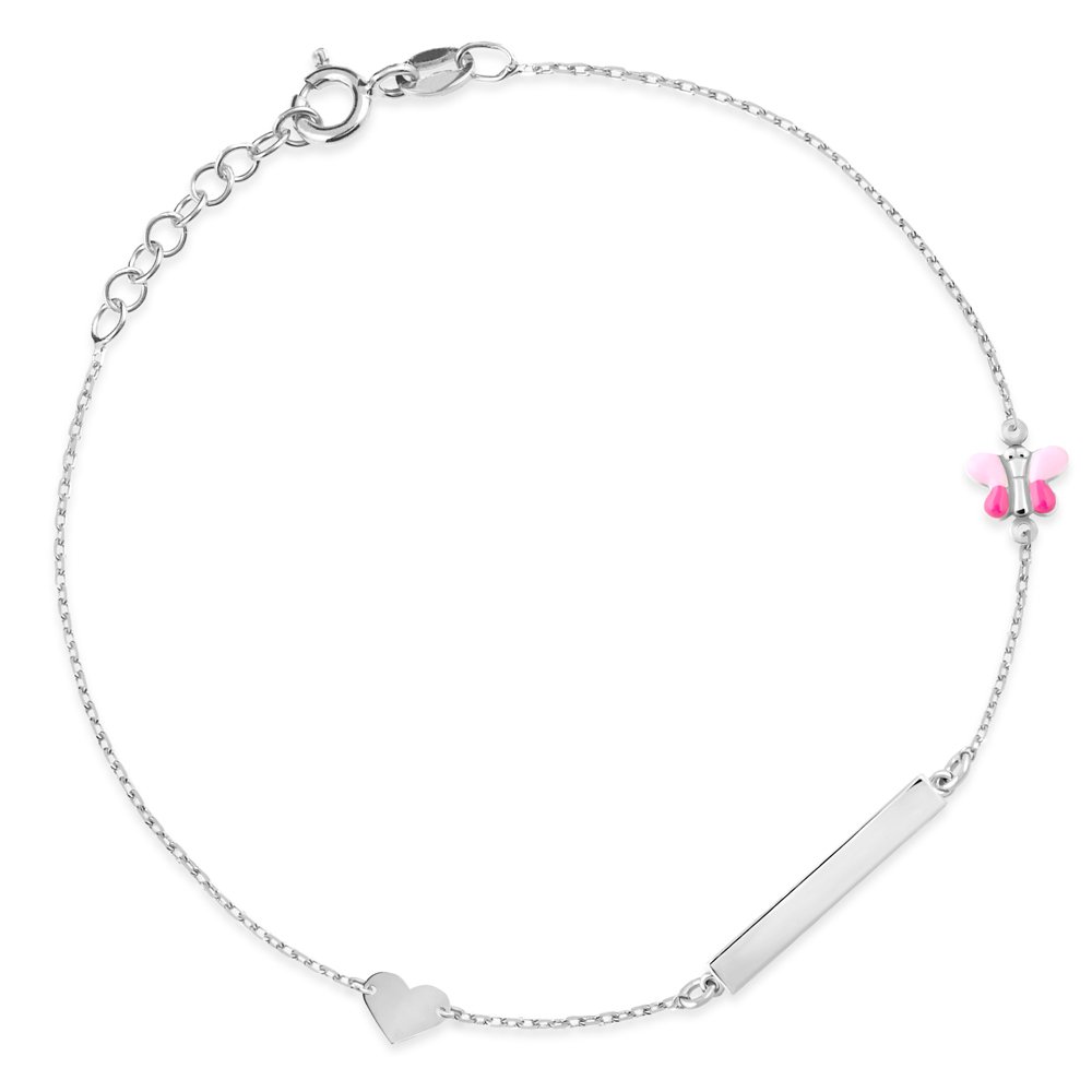 Brazalete de plata Murrano para nieta