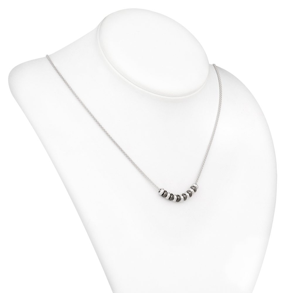 Murrano 925 Sterling Silver Engraved Necklace for a Friend