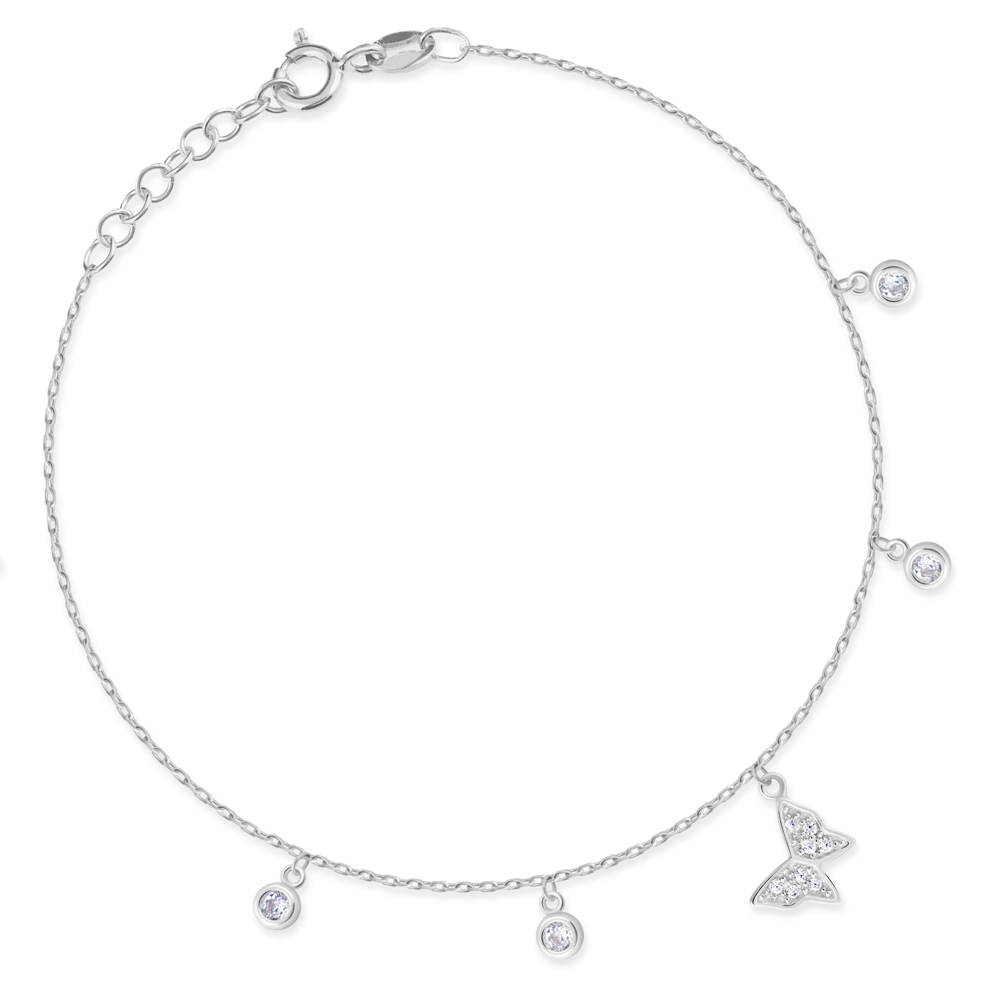 Bracelete de plata sólida Murrano con grabado para una novia